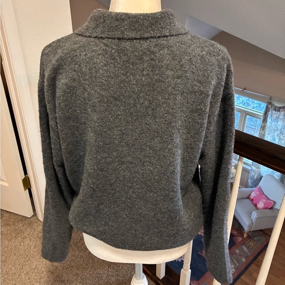 Universal Thread Cropped Polo Sweater - Picture 3 of 5